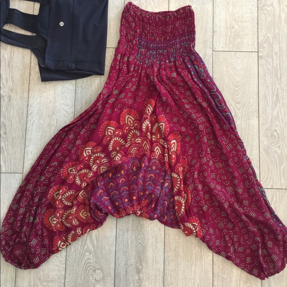 Traditional Harem Boho yoga pants
